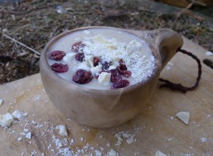 Valkosuklaa panna cotta